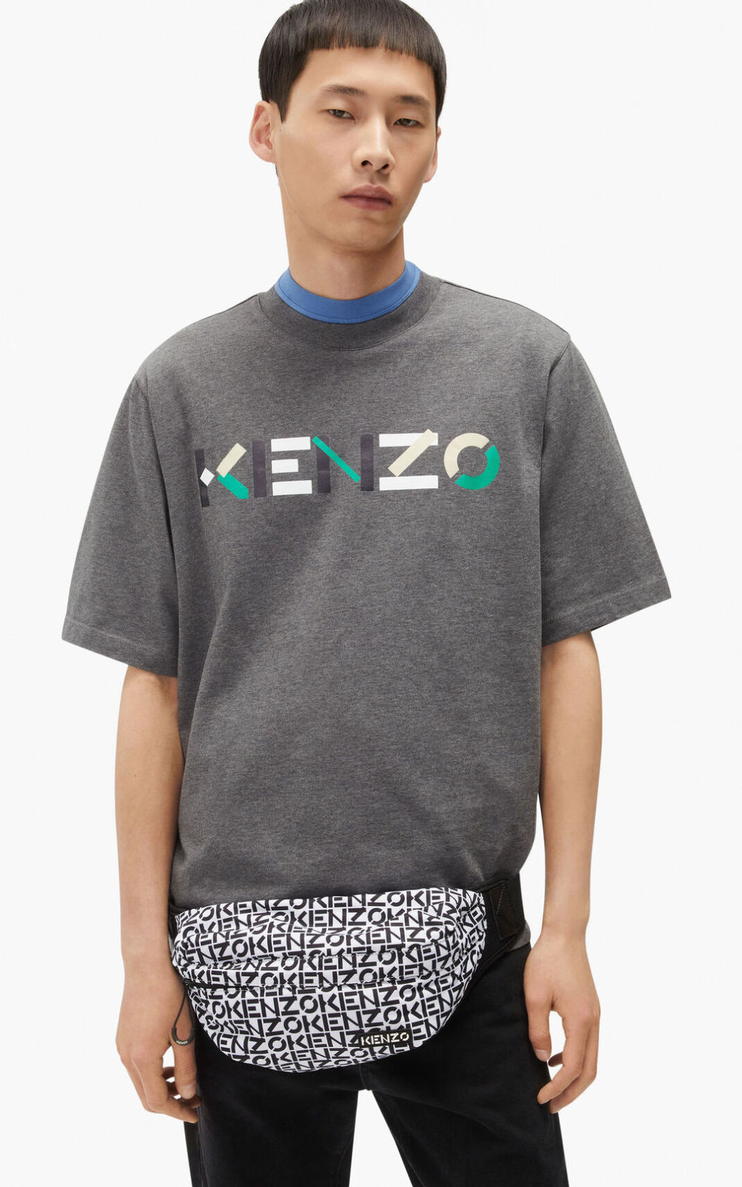 Riñonera Kenzo Repeat Hombre Blancas YCF475832